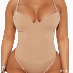Fashion Nova Get Snatched Compressed Shapewear‎ Bodysuit